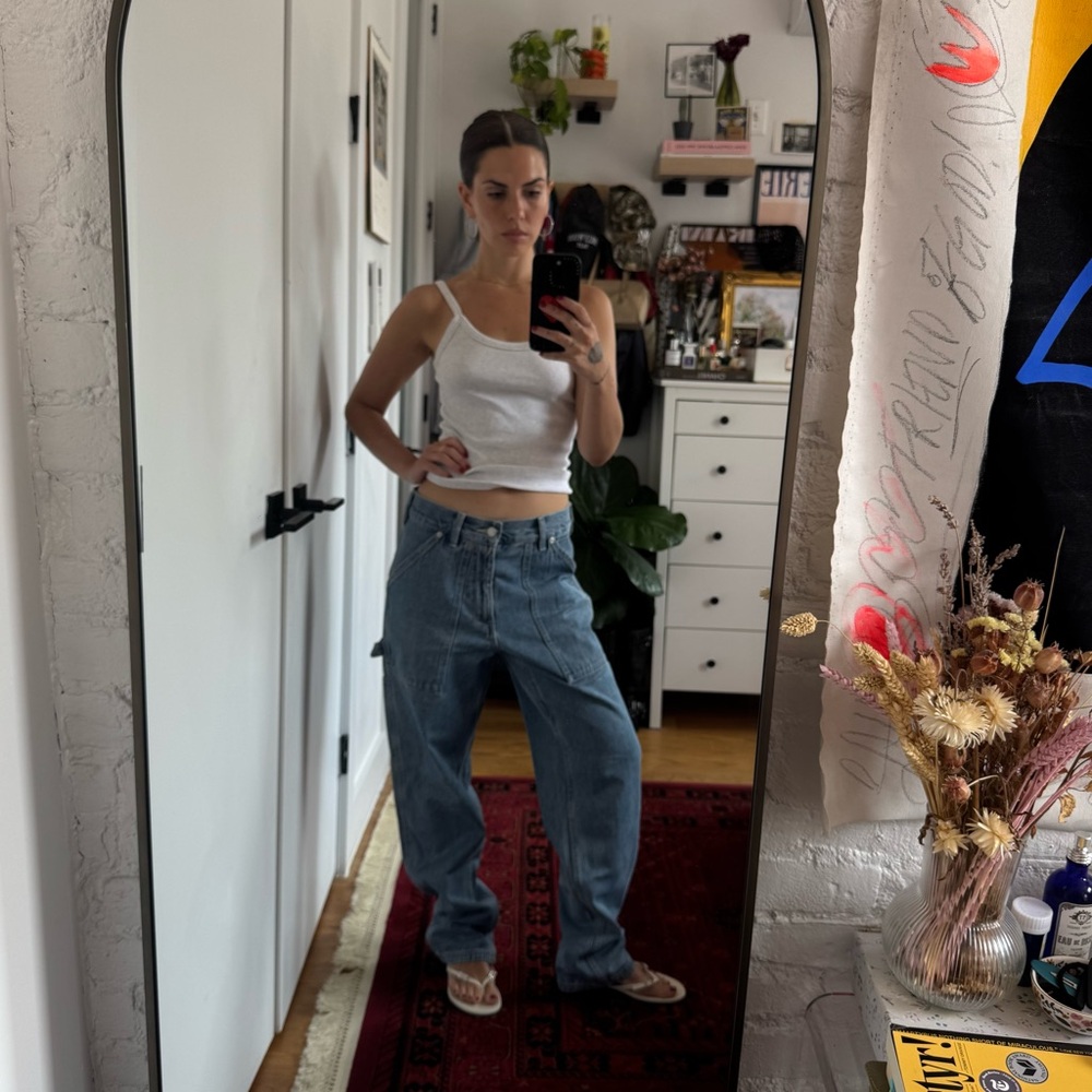 Alex Mill Blue Boyfriend Jeans Relaxed Fit